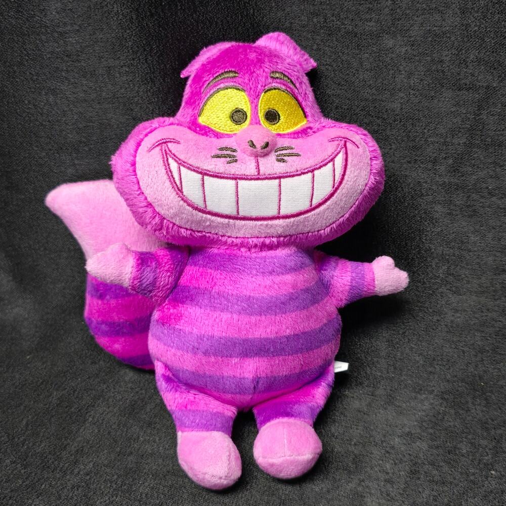 Disney Junior Alice’s Wonderland Bakery Cheshire Cat Stuffed Plush Animal 8" Toy